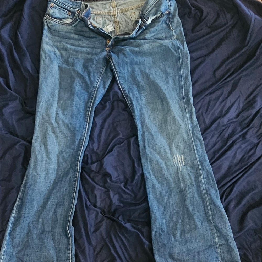 Ralph Lauren Classic Blue Flare Jeans